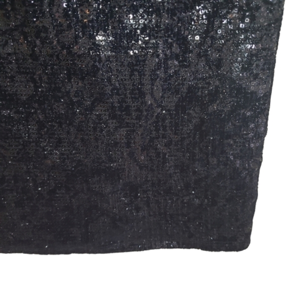 Alice + Olivia Sequin and Velvet Mini Dress - Picture 3 of 8